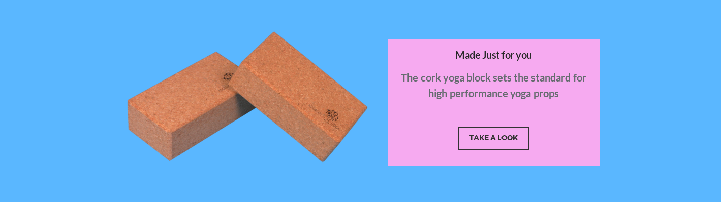 軟木瑜珈磚