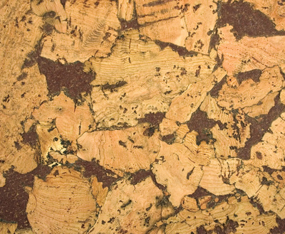 天然浮雕軟木壁材-棕色